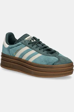 adidas Tenisky Gazelle Bold W zelená barva