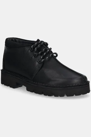 Clarks Kožené polobotky Trek Hike pánské