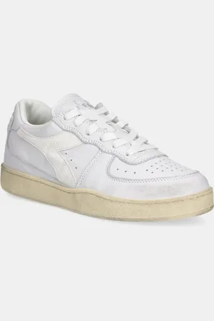 Diadora Kožené tenisky Mi Basket Low Used barva
