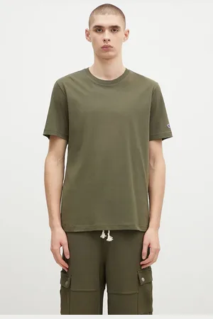 Champion Bavlněné tričko Crewneck barva