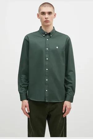 Carhartt Bavlněná košile Longsleeve Madison Shirt barva