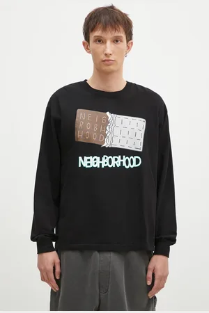 NEIGHBORHOOD Bavlněné tričko s dlouhým rukávem Tee Longsleeve-13 barva
