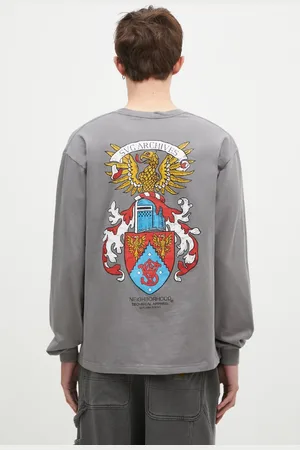 NEIGHBORHOOD Bavlněné tričko s dlouhým rukávem Tee Longsleeve-13 barva