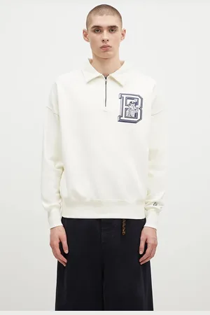 Billionaire Boys Club Bavlněná mikina College Quarter Zip pánská