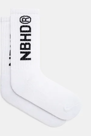 NEIGHBORHOOD Ponožky Nbhd Logo Socks pánské