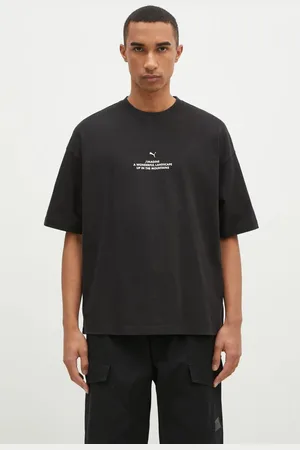 PUMA Bavlněné tričko UNTERGRUND barva