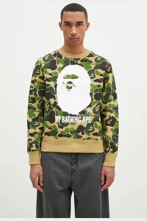 A Bathing Ape Bavlněná mikina Abc Camo pánská
