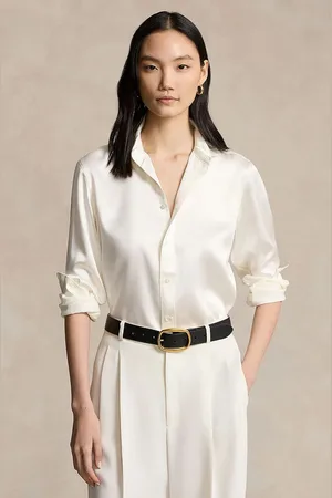Ralph Lauren Hedvábné tričko barva