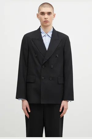 OUR LEGACY Vlněné sako Unconstructed Db Blazer barva