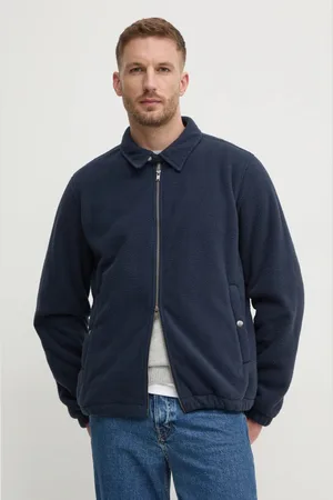 WoodWood Bunda Alister Fleece Jacket 12135104-2494 NAVY pánská