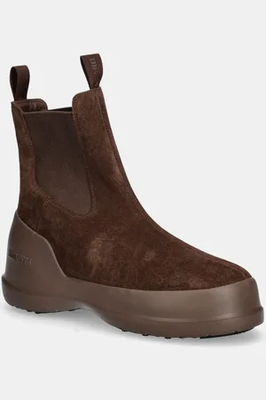 Moon Boot Semišové sněhule MB LUNA CHELSEA SUEDE barva