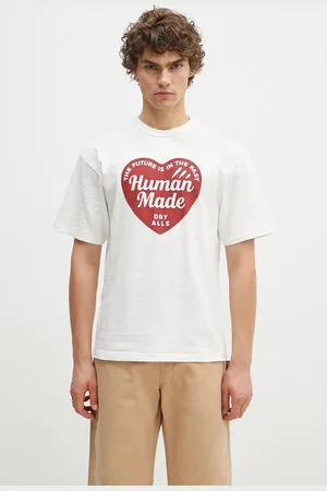 HUMAN MADE Bavlněné tričko Graphic barva