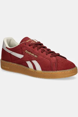 Reebok Tenisky Club C Grounds Uk vínová barva