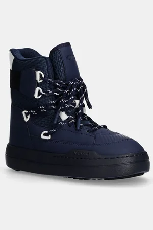 Moon Boot Sněhule MB PARK SNEAKER BOOT tmavomodrá barva