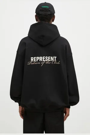 Represent Bavlněná mikina Patron Of The Club Hoodie pánská