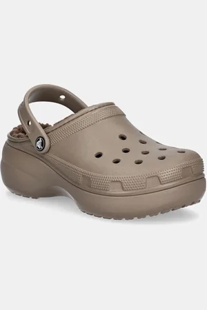 Crocs Pantofle Classic Platform Lined Clog dámské