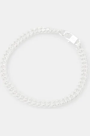 Hatton Labs Stříbrný náramek Classic Cuban Bracelet M HL.W4.359.SL