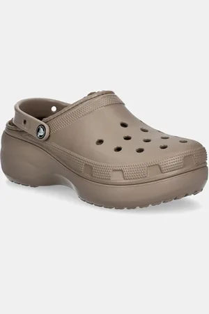 Crocs Pantofle Classic Platform Lined Clog dámské