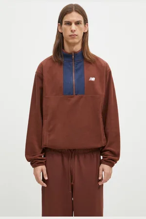 New Balance Fleecová mikina barva