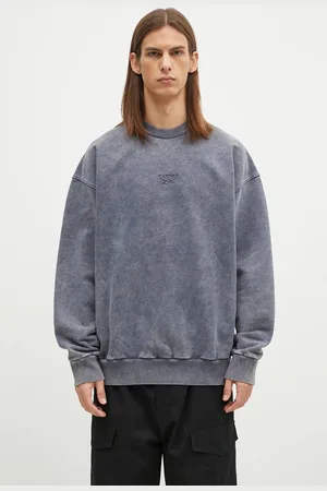 Reebok Bavlněná mikina Trompe L Oeil Crewneck pánská