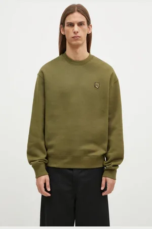 Maison Kitsuné Bavlněná mikina Bold Fox Head Patch pánská