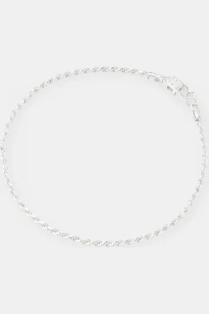 Hatton Labs Stříbrný náramek Twisted Rope Bracelet S HL.W4.350.SL