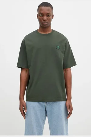 Maison Kitsuné Bavlněné tričko Bold Fox Head Patch Oversize Tee Shirt barva