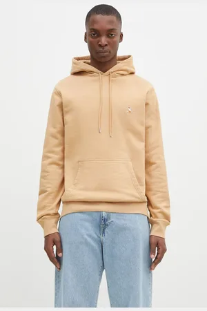 Maison Kitsuné Bavlněná mikina Chillax Patch Regular Hoodie pánská