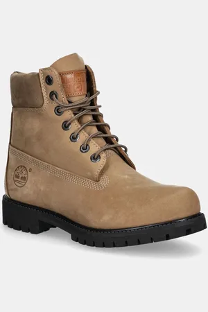Timberland Nubukové turistické boty Premium 6IN Lace Waterproof Boot barva