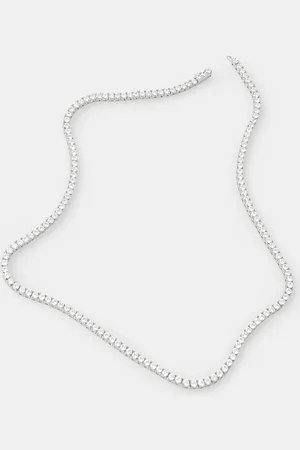 Hatton Labs Stříbrný náhrdelník Classic Tennis Chain S HL.W4.861.01