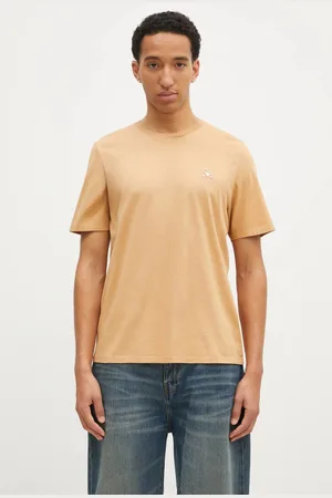 Maison Kitsuné Bavlněné tričko Chillax Fox Patch Regular Tee Shirt barva