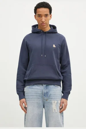 Maison Kitsuné Bavlněná mikina Chillax Patch Regular Hoodie pánská