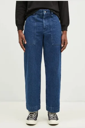 Maison Kitsuné Džíny Workwear Pants pánské