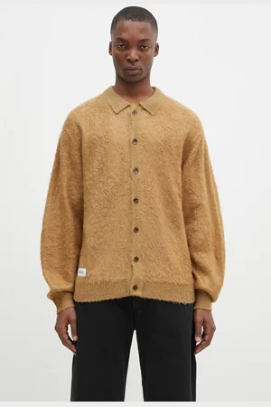 Butter Goods Kardigan Mohair Button Up Knitted Shirt pánský