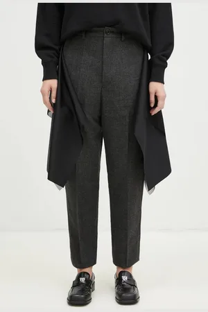 UNDERCOVER Vlněné kalhoty Pants barva