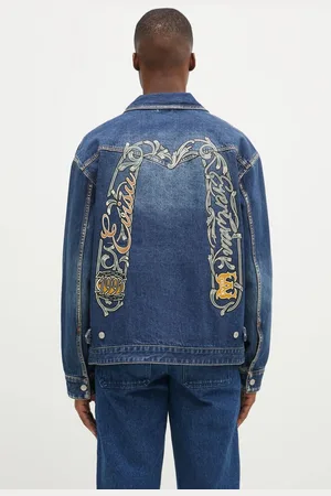 Evisu Džínová bunda Sheridan Daicock Printed pánská