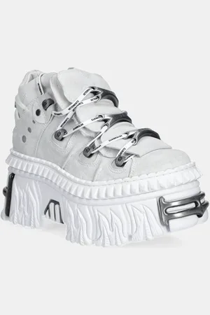 Vetements Semišové tenisky x New Rock Fire Platform barva