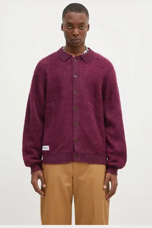 Butter Goods Kardigan Mohair Button Up Knitted Shirt pánský