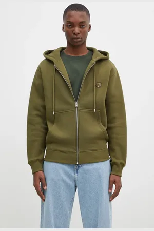 Maison Kitsuné Bavlněná mikina Bold Fox Head Patch pánská