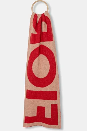 Fiorucci Šátek z vlněné směsi Alpaca Scarf barva