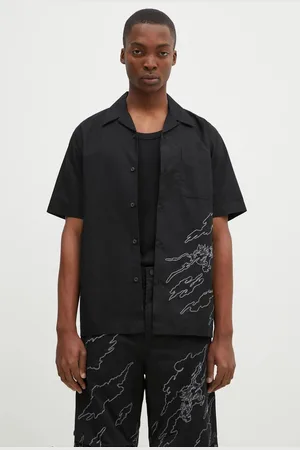 Maharishi Bavlněná košile Dpm: Sparse Bonsai Camo Shirt barva
