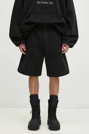 Vetements Kraťasy Embroidered Logo barva