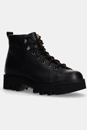 FRACAP Kožené kotníkové boty Monkey dámské
