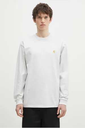Carhartt Bavlněné tričko s dlouhým rukávem barva