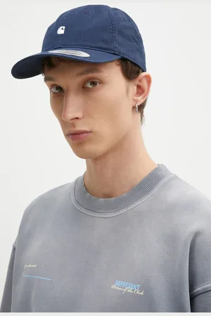 Carhartt Bavlněná baseballová čepice Madison Logo Cap tmavomodrá barva