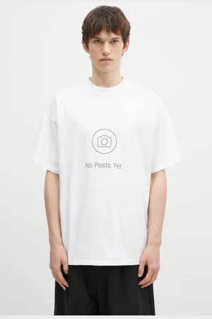 Vetements Bavlněné tričko No Posts Regular barva