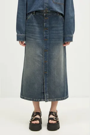 Carhartt Džínová sukně Marvin Skirt barva