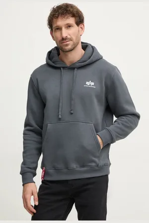 Alpha Industries Mikina Basic Hoody Small Logo pánská