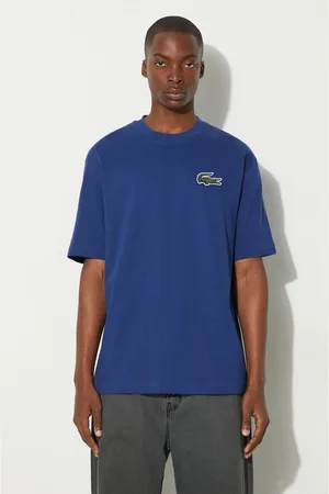 Lacoste Bavlněné tričko s aplikací