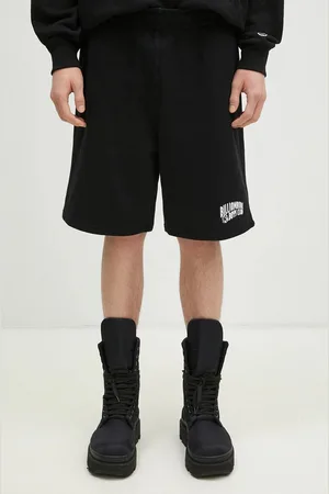 Billionaire Boys Club Bavlněné šortky Szorty Small Arch Logo Shorts BC002 BLACK barva